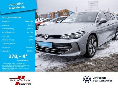 Gebraucht VW Passat Business 150 PS (110 kW) 2025 Silber / oyster silver (metallic) Kombi