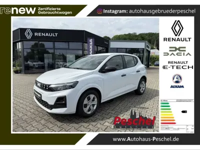 Neu Dacia Sandero Essentiel 67 PS (49 kW) 2026 Gletscherweiss Kleinwagen