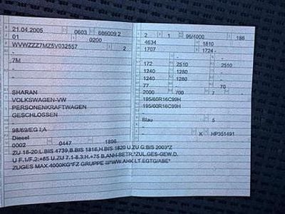 Gebraucht VW Sharan 130 PS (95 kW) 2005 Van / Kleinbus