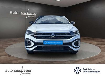 Gebraucht VW T-Roc Cabriolet R-line 150 PS (110 kW) 2023 Pure white Cabrio