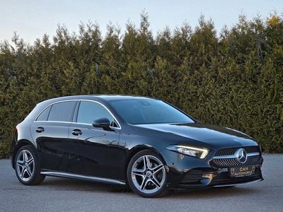 Brugt Mercedes A200 AMG line 163 HK (119 kW) 2019 Sort Sedan