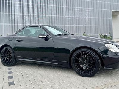 Gebraucht Mercedes SLK320 218 PS (160 kW) 2000 Schwarz Cabrio
