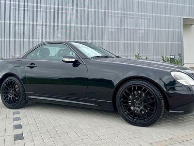 Schwarz Gebraucht 2000 Mercedes SLK320 Cabrio | 11.000 € (Teuer)