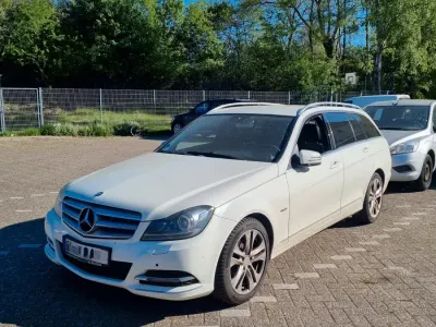 Brugt Mercedes C250 204 HK (150 kW) 2011 Hvid Stationcar