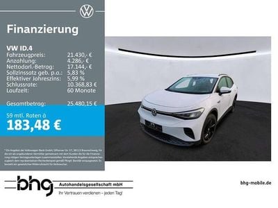 Usata VW ID.4 Pure 108 kW (148 CV) 2022 Bianco SUV