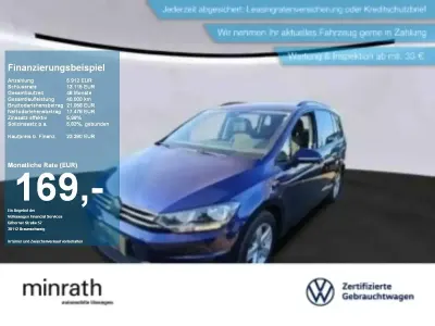 Usata VW Touran Comfortline 110 CV (80 kW) 2023 Blu Monovolume