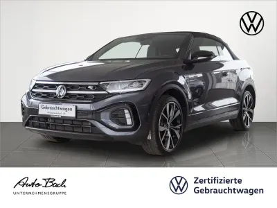 Używany VW T-Roc Cabriolet R-line 150 KM (110 kW) 2022 Szary Kabriolet