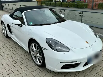 Gebraucht Porsche 718 Boxster 300 PS (220 kW) 2018 Weiß Cabrio