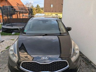 Gebraucht Kia Carens Attract 135 PS (99 kW) 2014 Schwarz Van / Kleinbus