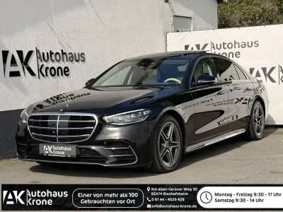 Second-hand Mercedes S350 AMG line 286 CP (210 kW) 2021 Negru Berlinǎ