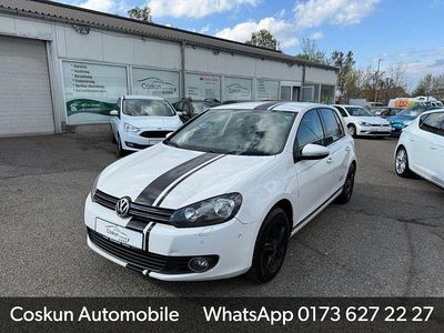 Usata VW Golf VI Team 105 CV (77 kW) 2010 Bianco Utilitaria