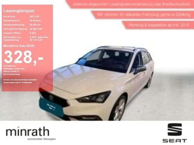 Usata Seat Leon FR 110 CV (80 kW) 2022 Bianco Station wagon