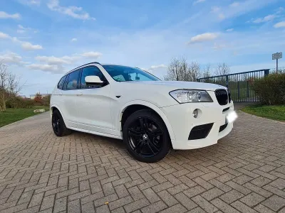 Brugt BMW X3 M Sport 184 HK (135 kW) 2012 Hvid SUV