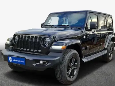 Käytetty Jeep Wrangler Sahara 200 HP (147 kW) 2020 Musta Katumaasturi