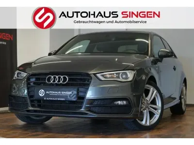 Gebraucht Audi A3 S-Line 122 PS (89 kW) 2012 Grau (daytonagrau perleffekt) schwarz Kleinwagen