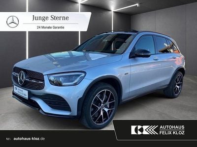 Używany Mercedes GLC300e AMG 306 KM (225 kW) 2021 Srebrny SUV