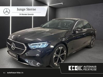 Grau Gebraucht 2023 Mercedes E220 Avantgarde Limousine | 51.400 € (Etwas zu teuer)