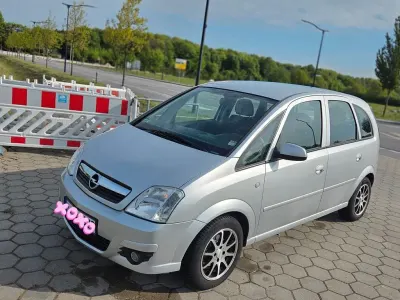 Brugt Opel Meriva 90 HK (66 kW) 2008 Sølv MPV