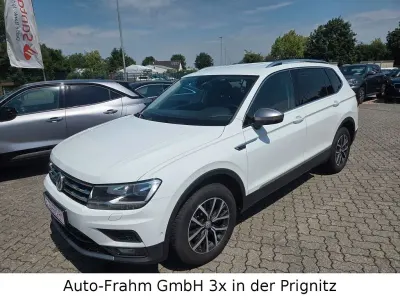 Gebraucht VW Tiguan Allspace Comfortline 190 PS (139 kW) 2019 Weiß SUV