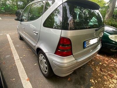 Gebraucht Mercedes A170 Avantgarde 95 PS (69 kW) 2002 Silber Kleinwagen