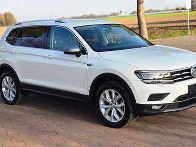 Gebraucht VW Tiguan Allspace Highline 150 PS (110 kW) 2020 Pure white SUV