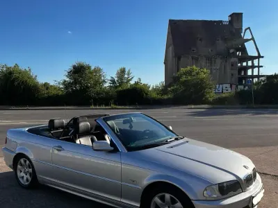 Gebraucht BMW 320 Cabriolet 170 PS (125 kW) 2001 Grau Cabrio
