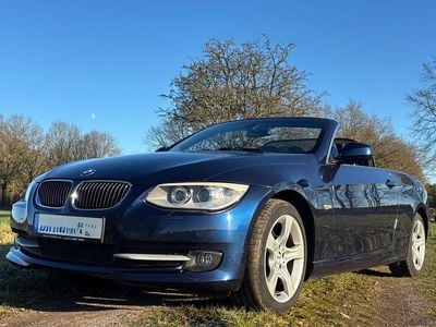 Gebraucht BMW 325 Cabriolet Sport Line 218 PS (160 kW) 2010 Blau Cabrio