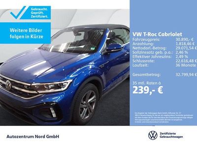 Usado VW T-Roc R-line 150 HP (110 kW) 2025 Preto SUV