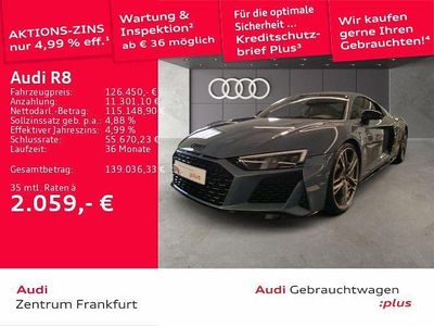Kemoragrau metallic Gebraucht 2022 Audi R8 Coupé Performance Coupé | 126.450 € (Superpreis)