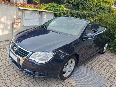 Gebraucht VW Eos 116 PS (85 kW) 2007 Blau Cabrio