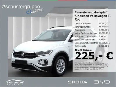 Gebraucht VW T-Roc Life 116 PS (85 kW) 2024 Weiss SUV