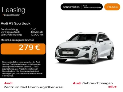 Gebraucht Audi A3 Ambiente 116 PS (85 kW) 2025 Gletscherweiß metallic Limousine