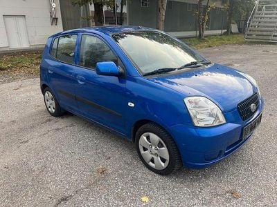Gebraucht Kia Picanto LX 65 PS (47 kW) 2008 Blau Kleinwagen