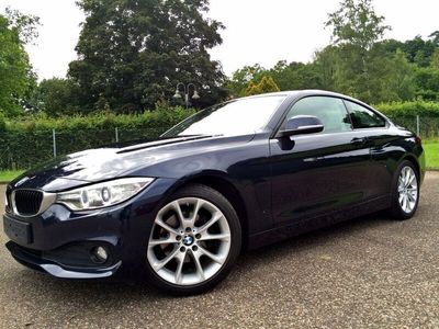 Imperialblau brillanteffekt metallic Gebraucht 2014 BMW 420 Sport Line Coupé | 18.230 € (Etwas zu teuer)