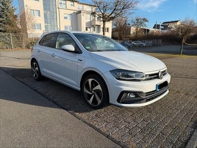 Gebraucht VW Polo R-line 95 PS (69 kW) 2020 Weiß Kleinwagen