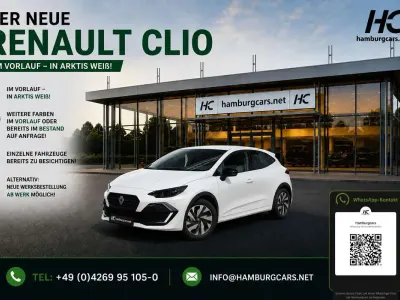 Gebraucht Renault Clio V Evolution 114 PS (83 kW) 2026 Arktis weiß 369 Limousine
