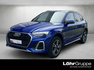 Gebraucht Audi Q5 S-Line 299 PS (219 kW) 2023 Ultrablau metallic SUV