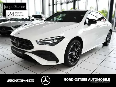Brugt Mercedes CLA250e Advanced 163 HK (119 kW) 2025 Hvid Sedan