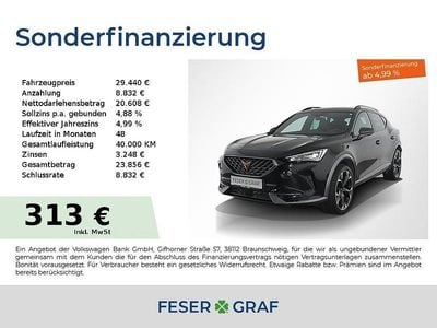 Gebraucht Cupra Formentor VZ 310 PS (228 kW) 2022 Midnight schwarz metallic SUV