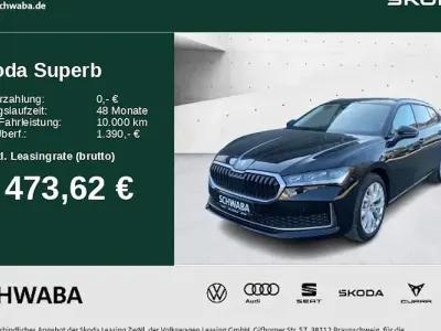 Neu Skoda Superb Selection 150 PS (110 kW) 2026 Grau Kombi