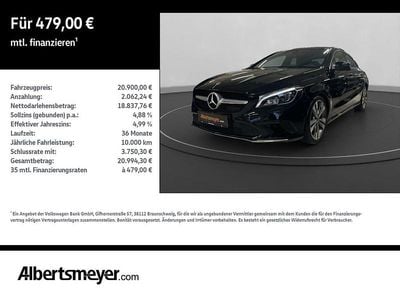 Gebraucht Mercedes CLA180 Urban 122 PS (89 kW) 2018 Schwarz Limousine