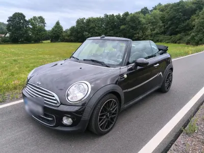 Gebraucht Mini Cooper D Cabriolet 111 PS (81 kW) 2014 Schwarz Cabrio
