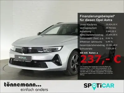 Gebraucht Opel Astra 131 PS (96 kW) 2024 Silber Kleinwagen
