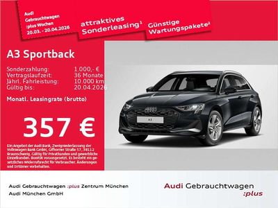 Gebraucht Audi A3 Advanced 150 PS (110 kW) 2024 Manhattangrau metallic Limousine