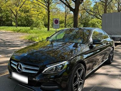 Usata Mercedes C220 170 CV (125 kW) 2014 Nero Berlina