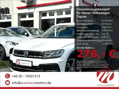 Second-hand VW Tiguan R-line 150 CP (110 kW) 2019 Alb SUV