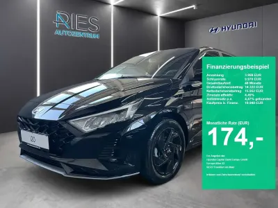 Gebraucht Hyundai i20 Blackline 90 PS (66 kW) 2026 Schwarz Kleinwagen