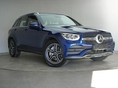 Usata Mercedes GLC220 AMG line 194 CV (142 kW) 2020 Blu SUV