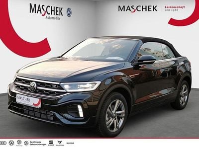 Neu VW T-Roc Cabriolet R-line 150 PS (110 kW) 2025 Deep black perleffekt / schwar Cabrio