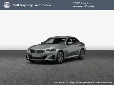 Neu BMW 220 Performance 190 PS (139 kW) 2026 Skyscraper grau metallic Coupé